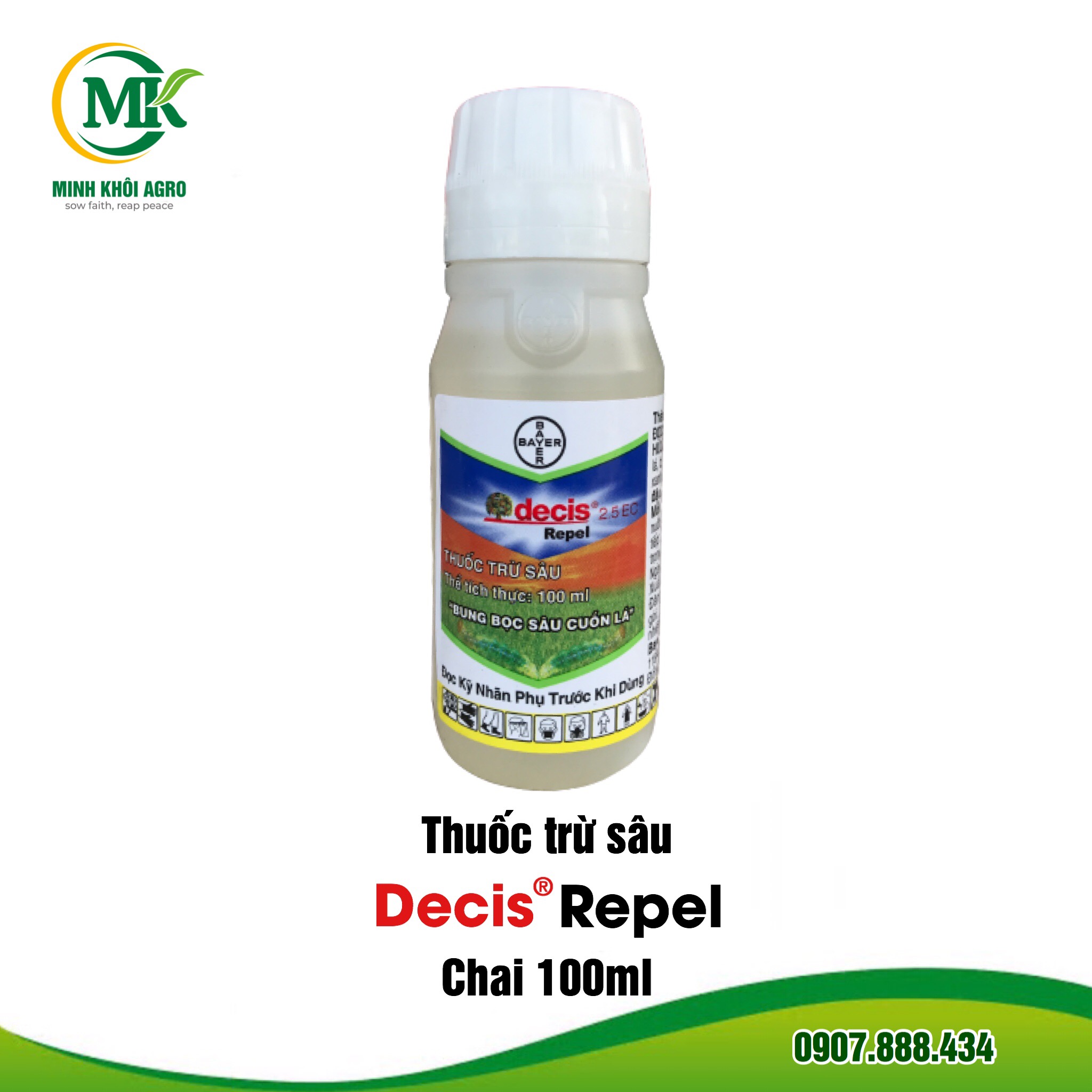 Thuốc trừ sâu Decis Repel 2.5EC - Chai 100ml